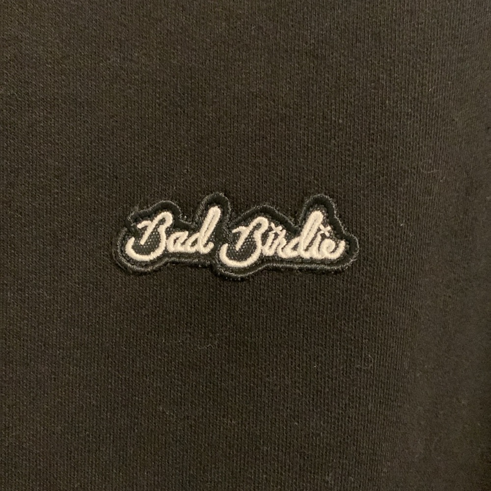 ⚡️Men's bad Birdie Black rec league Hoodie! NWT - Picture 3 of 5